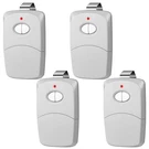 Kingdder 4-PK 2-BUTTON Gate Remote For Linear Multicode 1, 300MHZ, 10 Dip. Fixed Price $45.45.