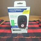 Chamberlain KLIK3U-BK2 Universal 2-BUTTON Garage Door Remote, 800FT Range, Black. Fixed Price $14.99.