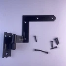 Delaney Black Stainless Steel Hardware 489200-SS Exterior Shutter Hinges Set. Fixed Price $15.99.