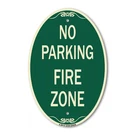 Signmission Designer Series - No Parking Fire Zone 12" X 18" Aluminum. Fixed Price $44.99.