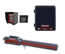 Liftmaster LA500PKGU 1/2 Hp Dc Motor Swing Gate Door Opener 18' 1600LBS Battery. Fixed Price $1950.00.