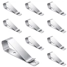 10 Pcs Garage Door Opener For Visor, Stainless Steel Remote Clips, Me. Fixed Price $10.41.