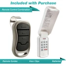 For Genie Garage Door Opener Wireless Keyless Keypad Intellicode + Visor Remote. Fixed Price $29.95.