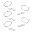 Wesua 5 Pack Magnetic Contacts Switch Window Door Sensor For Alarm White. Fixed Price $18.99.