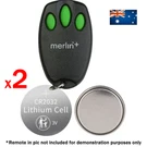 Battery Chamberlain Merlin E945/E945M Garage Door Remote MT100EVO Security +2.0. Fixed Price $11.58.