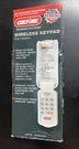 Genie Intellicode Wireless Keyless Keypad Garage Door Opener 7460/OB. Fixed Price $20.00.