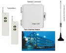 Long Range Wireless Remote Radio Switch Pole 40A 600V, 120V Control Gates. Fixed Price $299.98.