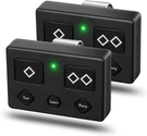 2 For Ghost Controls Gate Opener Remote Automatic Premium 5-BUTTON Transmitter. Fixed Price $41.99.