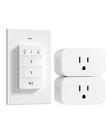 Dewenwils Remote Control Outlet, Independent Wall Mounted Wireless Light. Fixed Price $19.99.