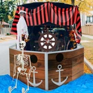 Fanfanwin Halloween Trunk Treat Car Decorations Kit Pirate Skull Backdrop. Fixed Price $94.12.