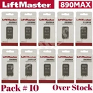 Liftmaster 890MAX Mini Key Chain Garage Door Opener 2.0+SECURITY Pack Of 10. Fixed Price $110.00.
