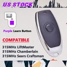 Garage Door Opener Remote For Liftmaster 373P Key 315MHZ Purple Button. Fixed Price $21.98.