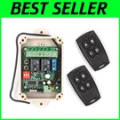 2-CHANNEL Receiver For Garage Door Opener Wireless Control. Fixed Price $38.39.