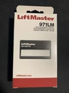 Liftmaster 971LM Single-button Remote Control. Fixed Price $12.50.