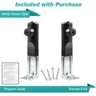Garage Door Opener Safety Sensors Eyes Bracket Kit For Genie Stb-b Gstb 37220R. Fixed Price $24.95.