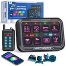 Mictuning 6/8 Gang Switch Panel Waterproof - App/remote Control Circuit Box Pod. Fixed Price $118.92.