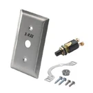 X-ray Exposure Switch Kit Xray Remote Push Button Cover Plate Stainless DCI#7116. Fixed Price $29.99.