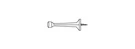 Delaney 402190 Nickel 3" Rigid Door Stop. Fixed Price $12.22.