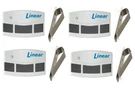 Mega Code / Linear MCT-3 (DNT00089) MTS3 DNT00093 Remote Transmitter 4 Pack. Fixed Price $111.95.