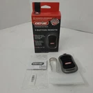 Genie G3T-R Intellicode 3-BUTTON Garage Door Remote W/ Visor Clip Part # 37330R. Fixed Price $12.98.