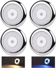 Acegoo Led Puck Light Camper Van Inbuilt Dimmer Switch, Chrome 3000K. Fixed Price $41.99.
