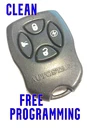 Clean Autostart Orange Led Keyless Entry Remote Fob Transmitter NAHSAW4. Fixed Price $11.05.