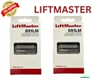 2 Pack Liftmaster 891LM Button Garage Door Opener Remote Control. Fixed Price $24.90.