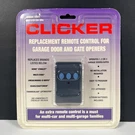 Nos Clicker Model 321 Replacement Garage Door Gate Opener Remote 300/310/390 Mhz. Fixed Price $29.95.