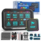 Waterproof 6/8 Gang Led Switch Panel, App/remote Control Circuit Marine Dimmable. Fixed Price $140.71.