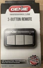 Genie G3BT-P 41538T 3-BUTTON Remote Control Garage Door Opener. Fixed Price $25.00.