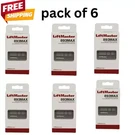 6 Pack 893MAX Liftmaster Button Remote Control Garage Door Opener. Fixed Price $54.99.