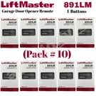 Liftmaster 891LM Button Transmitter Garage Security+ 2.0 Myq Remote Control. Fixed Price $89.99.