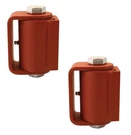 Guardian 2000.100 Heavy-duty Gate Hinge Flat Mount Both Sides Prime Coated, Pair. Fixed Price $205.95.
