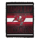 Northwest Nfl Tampa Bay Buccaneers Nose Tackle Woven Jacquard Throw Blanket. Fixed Price $49.99.