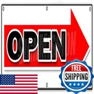 Signmission 72 Giant Right Open Arrow Banner Turn Here Follow Directions. Fixed Price $48.83.