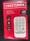 Craftsman Wireless Keypad CMX348 Garage Door Opener 6641. Fixed Price $34.00.