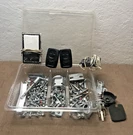 Lot Of Chamberlain, Liftmaster, Miscellaneous Garage Door Opener Hardware Parts. Fixed Price $39.99.