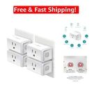 Remote Control Smart Wi-fi Plug Works With Alexa, Google Home, 15 Amp, 4-PACK. Fixed Price $59.97.