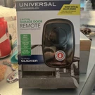 Chamberlain KLIK5U-BK2 Clicker Universal 2-BUTTON Garage Door Opener Remote. Fixed Price $34.00.