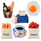6PCS Cute 3D Resin Fridge Magnets - Creative Natural Food Shaped For .... Fixed Price $17.91.
