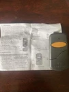 Stinger Transmitter Button 390LMPB1V. Fixed Price $10.00.