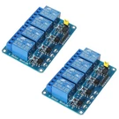 2PCS 4 Channel Dc 12V Relay Module Control Board High-level Trigger Solid Sta.... Fixed Price $14.70.