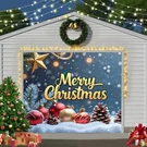 Ttchang Christmas Garage Door Cover, Large Banner. Fixed Price $26.64.