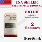 Liftmaster 891LM Pack Remote Security+ 2.0 Garage Door Transmitter. Fixed Price $21.59.