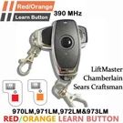 1/2X Red/orange Remote Control Clone Code Scanner Garage Door Opener For Raynor. Fixed Price $16.98.