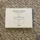 Refoss Remote Control Garage Door Openers: Pack Of 2 Units Model RGR580G. Fixed Price $11.00.