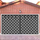 Garage Door Screen For Winter Sunmoxia Magnetic Thermal Insulated Curtain. Fixed Price $46.31.