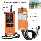 12-24V Wireless Industrial Remote Control For Transmitter & Receiver Hoist Crane. Fixed Price $62.00.