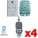 Faac Compatible Garage/gate Remote XT2/XT4/TE4433H/787452/433LC. Fixed Price $28.66.