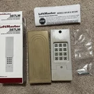 G387LM Liftmaster Chamberlain Wall Keypad Universal Keyless Entry Outside Remote. Fixed Price $12.99.